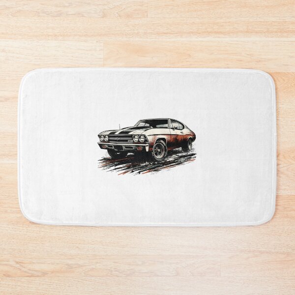 Item preview, Classic Chevrolet Chevelle Muscle Car Vintage Automotive Design designed and sold by Zizou0.