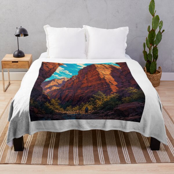 Aperçu de l'œuvre Canyon d'Oak Creek créée et vendue par Artnovalty.redbubble.com.