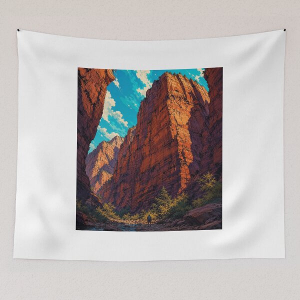 Item preview, Oak Creek Canyon designed and sold by Artnovalty.redbubble.com.