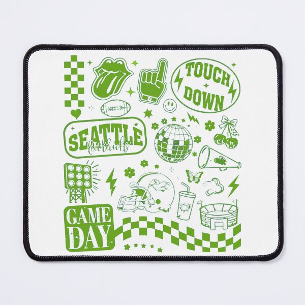 Item preview, Seattle Football Game Day Retro Graphic designed and sold by AdariusBice01.