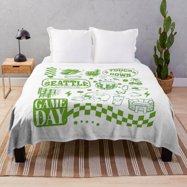 Item preview, Seattle Football Game Day Retro Graphic designed and sold by AdariusBice01.