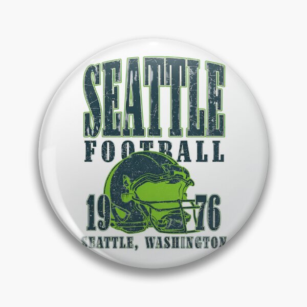 Item preview, Seattle Football Retro Helmet 1976 Tee designed and sold by Axel1985.