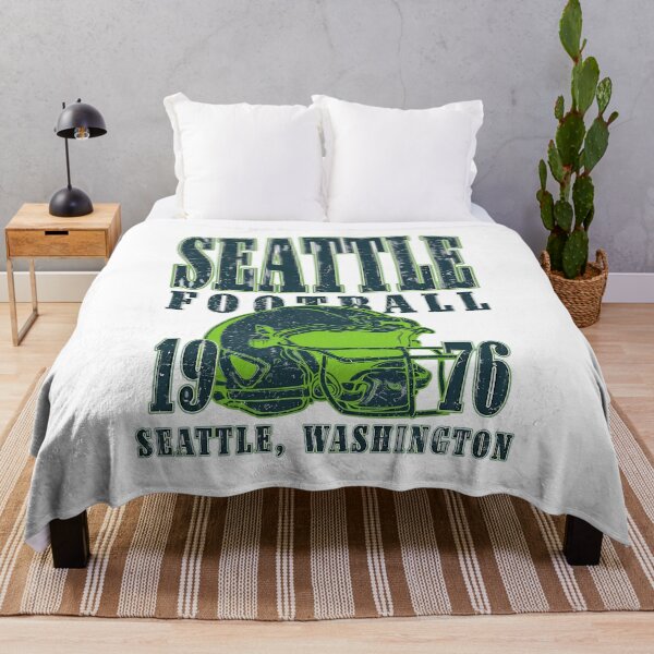 Item preview, Seattle Football Retro Helmet 1976 Tee designed and sold by Axel1985.