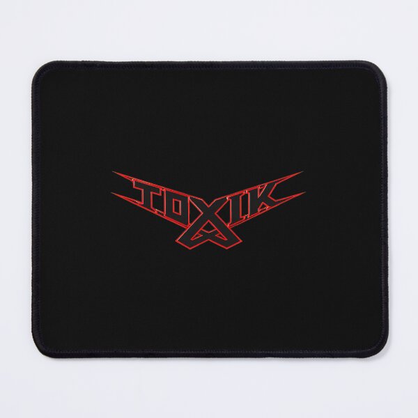Item preview, TOXIK Stylized Lettering Bold Red Accent designed and sold by BrianBecker68.