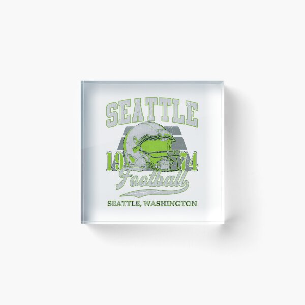 Item preview, Seattle Football Retro Vintage Helmet designed and sold by ezemannan.