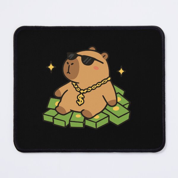 Item preview, Rich Capybara Money Flex Cute Animal Art designed and sold by 92160057.