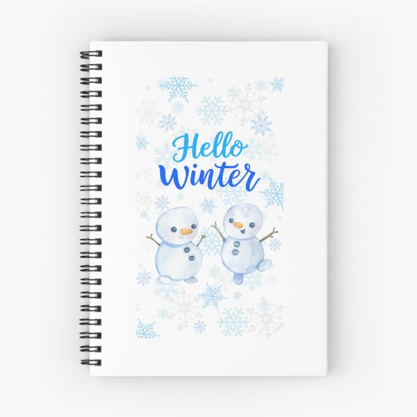 Item preview, Hello  Winter snowman designed and sold by calipso82.