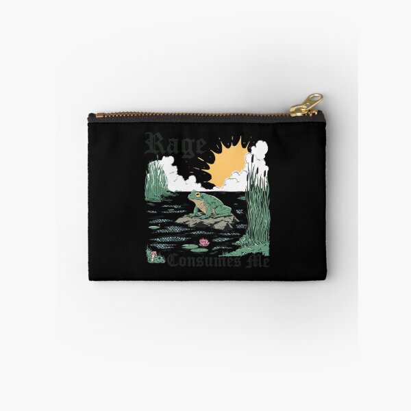 Item preview, Rage Consumes Me Frog Pond Art designed and sold by NICOLKITCHE.