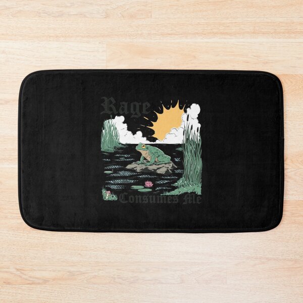 Item preview, Rage Consumes Me Frog Pond Art designed and sold by NICOLKITCHE.