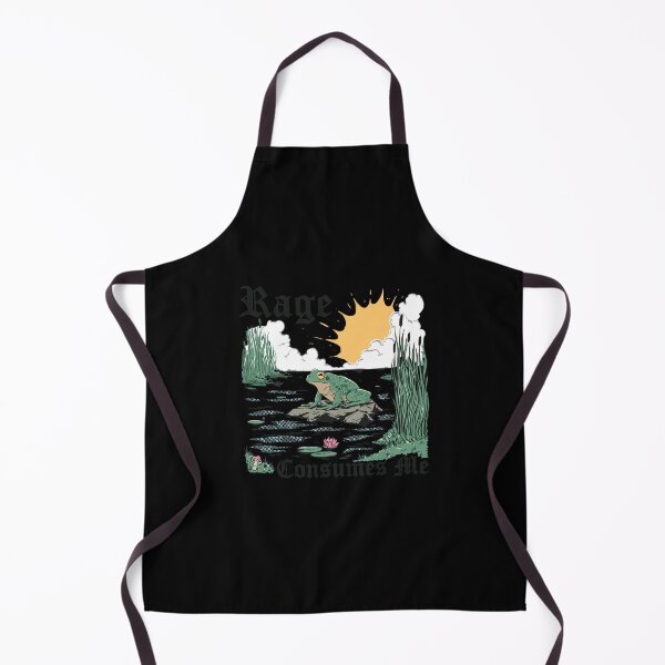 Item preview, Rage Consumes Me Frog Pond Art designed and sold by NICOLKITCHE.