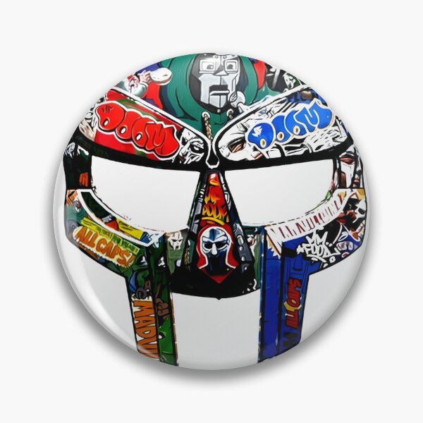 Item preview, MF DOOM Inspired Abstract Mask Design for Music and Art Lovers designed and sold by Neo Morrison.