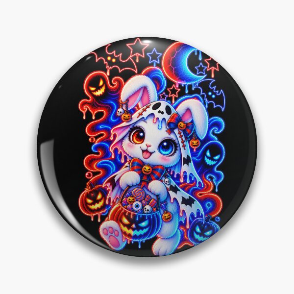 Item preview, Cute Ghost Rabbit Halloween Costume Spooky Season designed and sold by QuiteOrbit.
