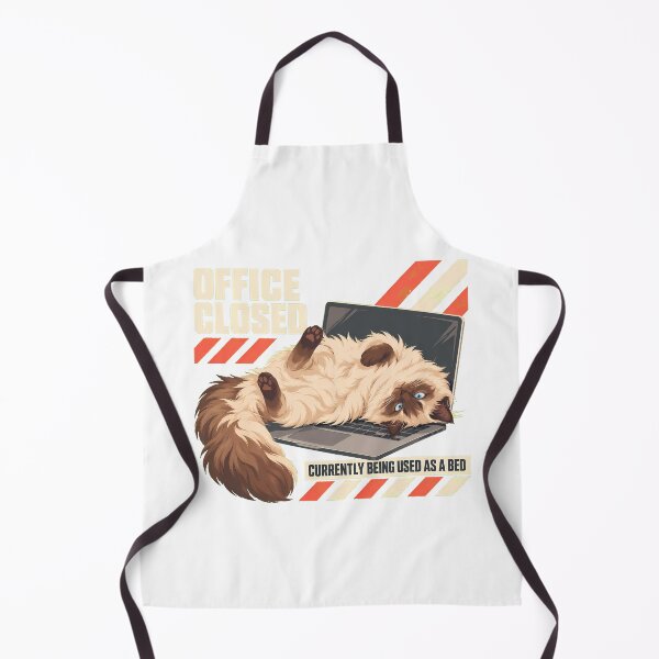 Item preview, Laptop Cat Sleeping On Keyboard Remote Worker designed and sold by chattsuede.