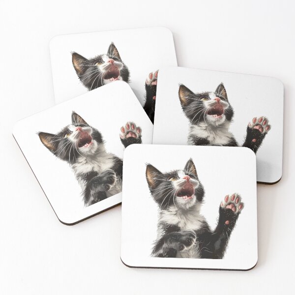 Item preview, Cat | Black & White Cat | Minimal Pet Aesthetic Art designed and sold by Mandayartstudio.