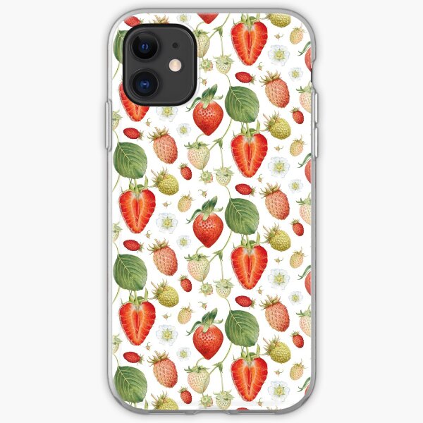 Strawberry Vines iPhone Soft Case