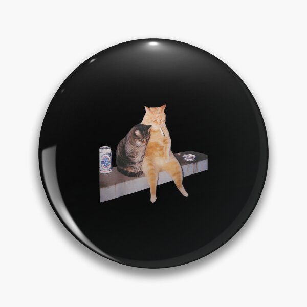 Item preview, Chill Cats Cigarette And Brew Companion Print designed and sold by NICOLKITCHE.