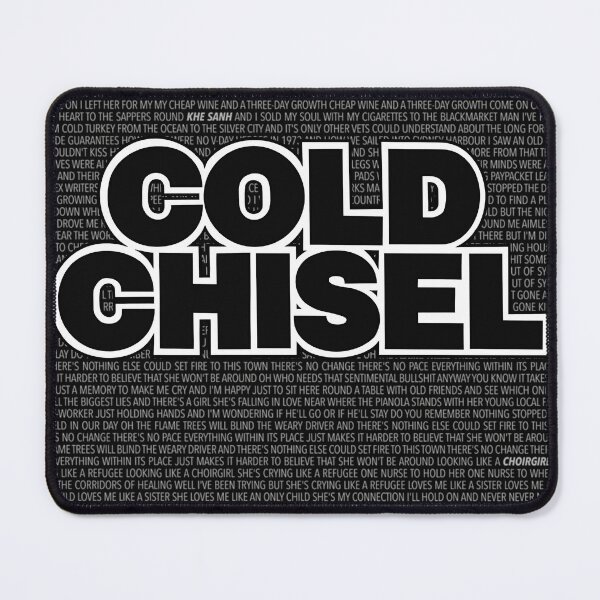Item preview, Cold Chisel Lyrics White designed and sold by BASSAM DAWOOD.