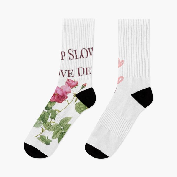 Item preview, Sip Slowly Love Deeply Red Wine Pink Rose Graphic designed and sold by SaitoMio.