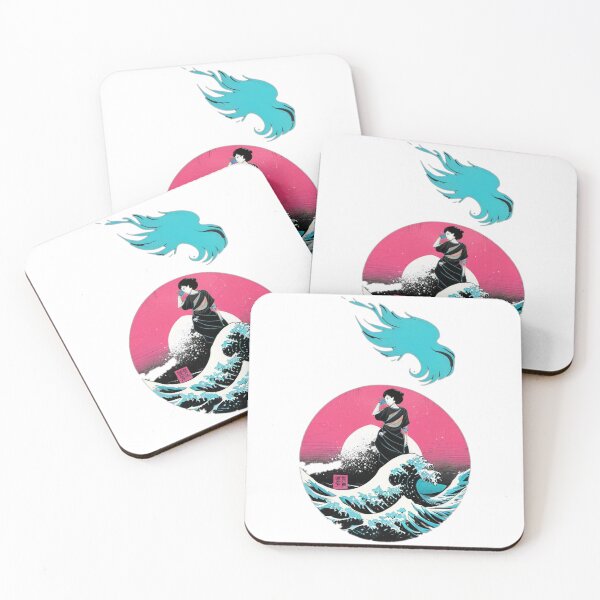 Item preview, Kimono Woman Wave Circle designed and sold by s-syoka.
