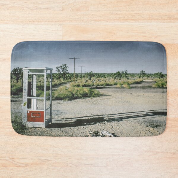 Item preview, Lonely Mojave Desert Pay Phone Booth Art Photo designed and sold by DEC02.