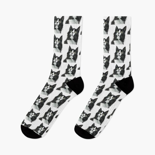 Item preview, Cat | Black & White Cat | Minimal Pet Aesthetic Art designed and sold by Mandayartstudio.