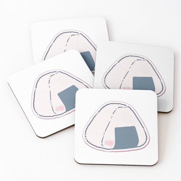 Item preview, Cute Onigiri Sticker designed and sold by s-syoka.