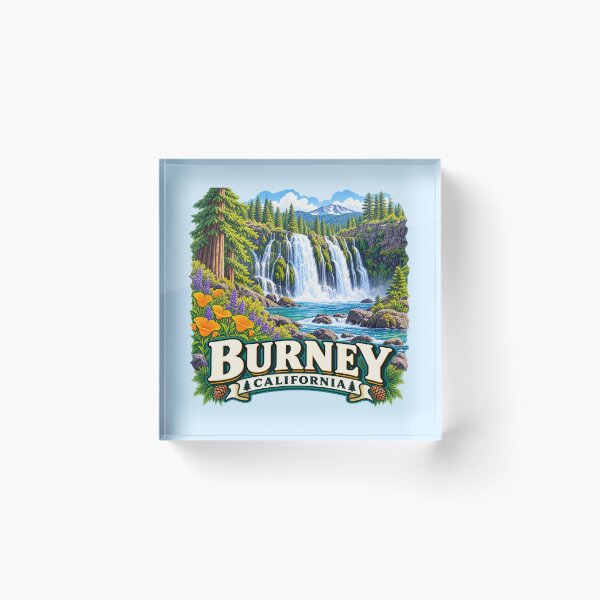 Item preview, Burney, California designed and sold by Myra365Art.