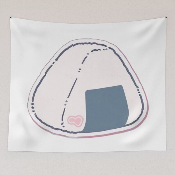 Item preview, Cute Onigiri Sticker designed and sold by s-syoka.