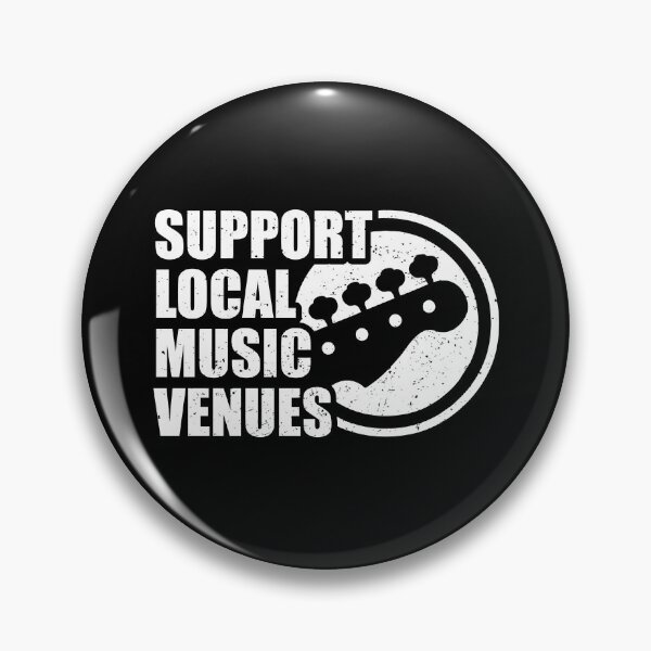 Item preview, Support Local Music Venues designed and sold by riczyeleanor.