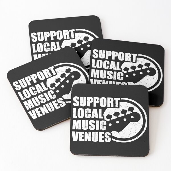 Item preview, Support Local Music Venues designed and sold by riczyeleanor.