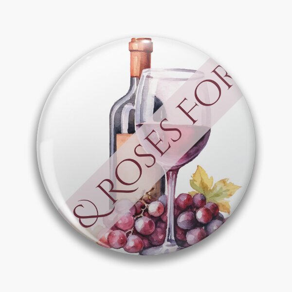 Item preview, Wine And Roses Forever Grape Bottle Floral Graphic designed and sold by SaitoMio.