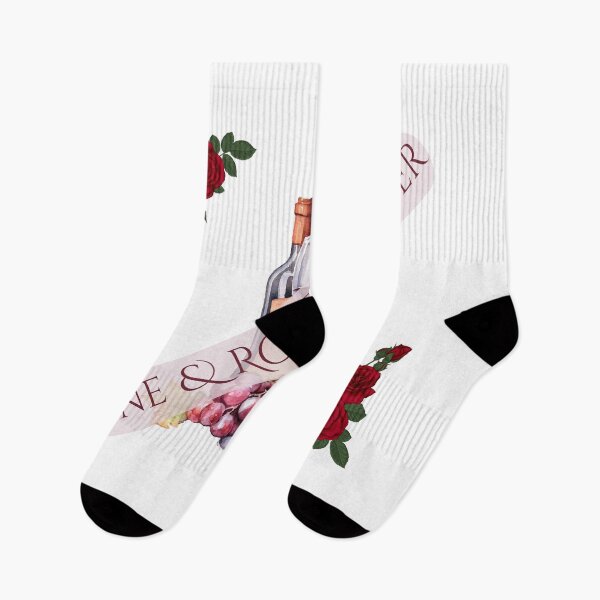 Item preview, Wine And Roses Forever Grape Bottle Floral Graphic designed and sold by SaitoMio.