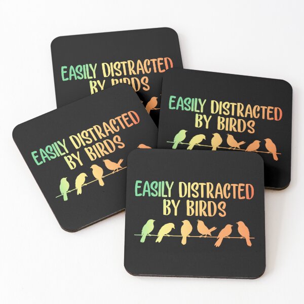 Item preview, Easily Distracted by Birds  designed and sold by teeperfect.