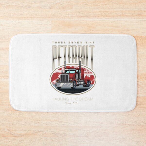 Item preview, Red Peterbilt Oval Edition Classic Truck Design designed and sold by JeremyMcs.