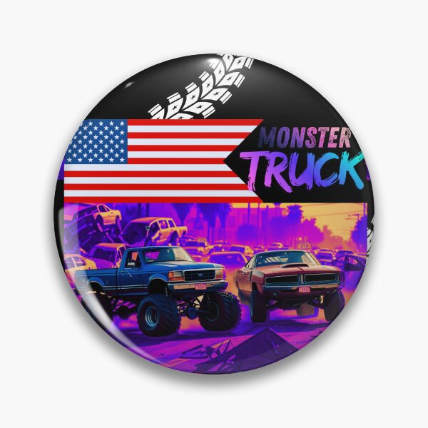Item preview, American Classic Monster Truck designed and sold by RodimusG1Art.