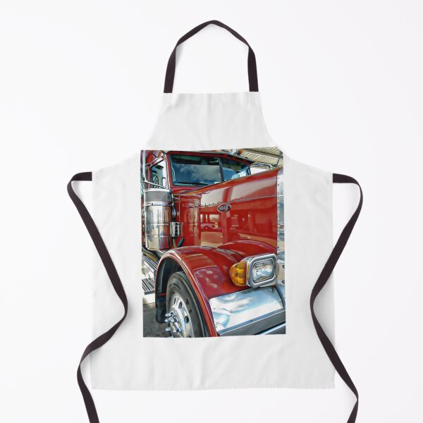 Item preview, Red Peterbilt Truck Illustration for Trucking Enthusiasts and Vehicle Lovers designed and sold by JeremyMcs.