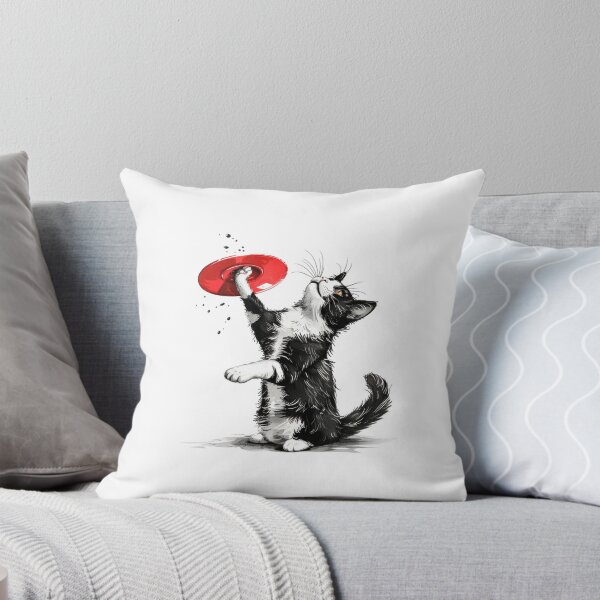 Item preview, Cat | Black & White Cat | Minimal Pet Aesthetic Art designed and sold by Mandayartstudio.