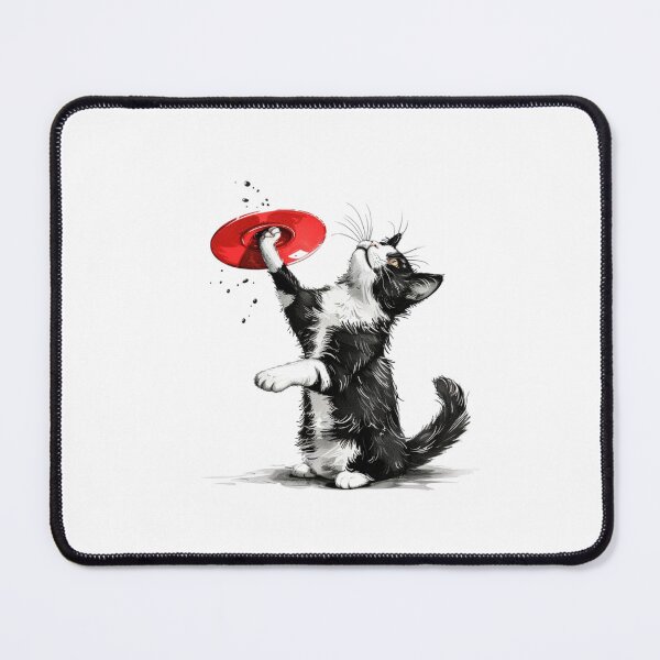 Item preview, Cat | Black & White Cat | Minimal Pet Aesthetic Art designed and sold by Mandayartstudio.