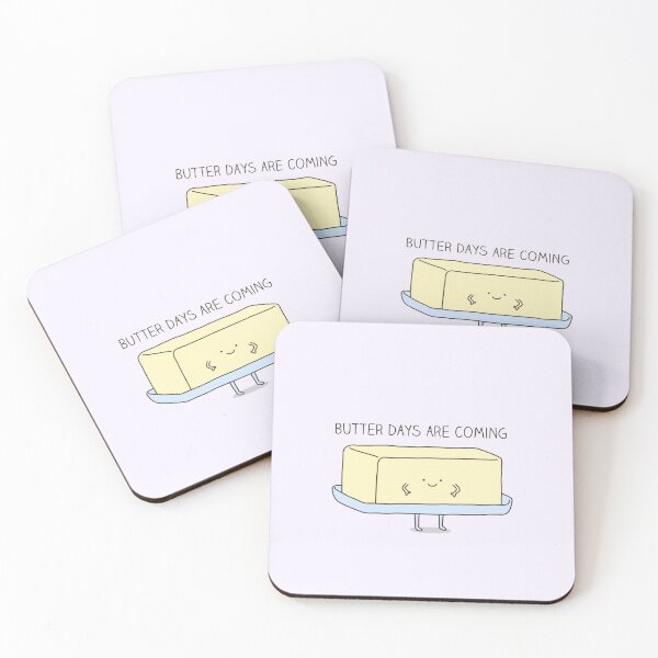 Item preview, Butter days are coming designed and sold by Milkyprint.