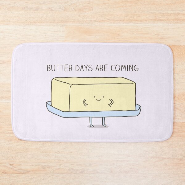 Item preview, Butter days are coming designed and sold by Milkyprint.