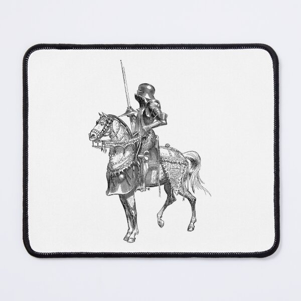 Item preview, Jouster wearing a Rennzeug suit of armor designed and sold by Hedrin.
