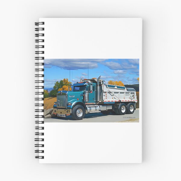 Item preview, Peterbilt Dump Truck Illustration for Heavy Duty Construction Fans designed and sold by JeremyMcs.