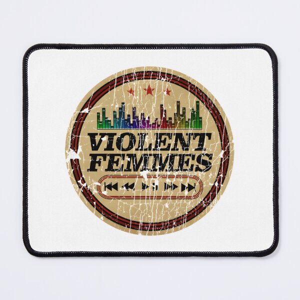 Item preview, Retro Distressed Cassette Tape Design Featuring Violent Femmes Name designed and sold by nyash.