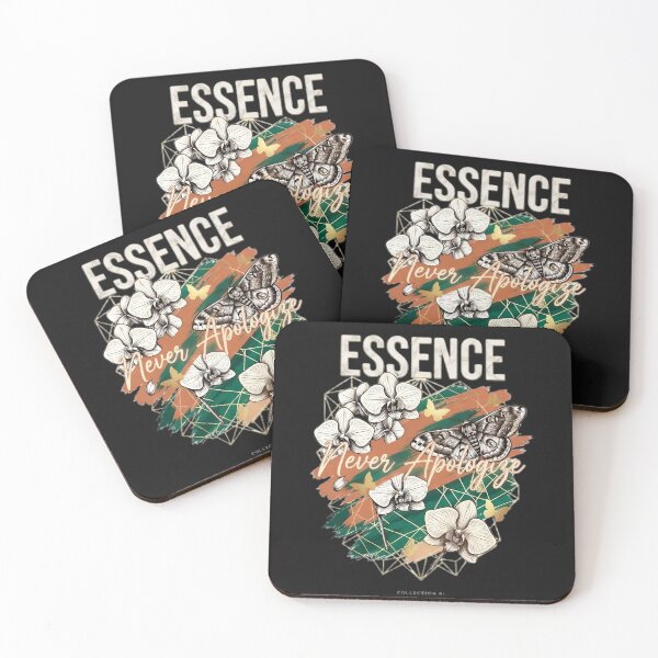 Item preview, ESSENCE Never Apologize Botanical Moth Orchid Aesthetic designed and sold by BLK CANVAS SYNDICATE.