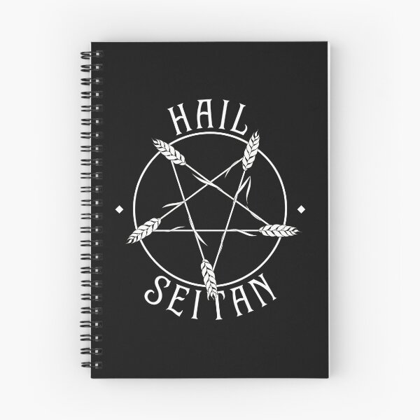Item preview, Hail Seitan Pentagram Wheat Stalks Gothic  designed and sold by BrianBecker68.
