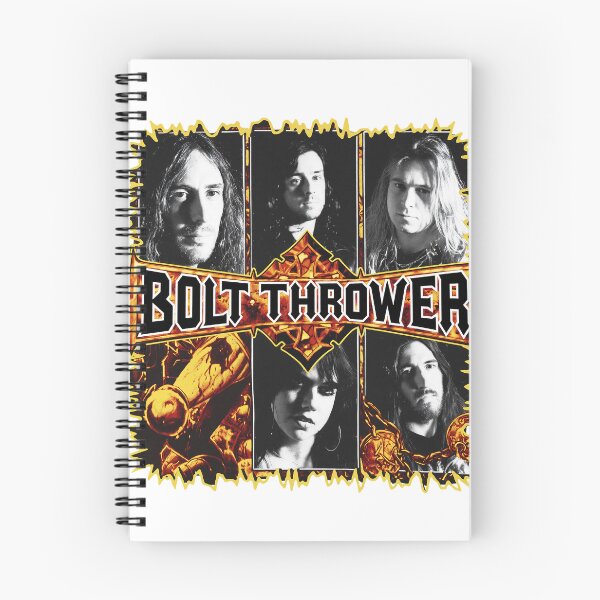 Item preview, BOLT THROWER Band Members Collage Metal Gear  designed and sold by BRIANLLIAM.