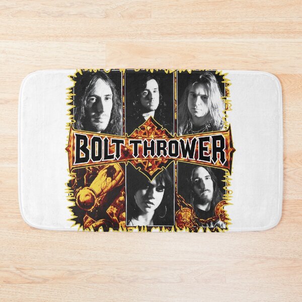 Item preview, BOLT THROWER Band Members Collage Metal Gear  designed and sold by BRIANLLIAM.