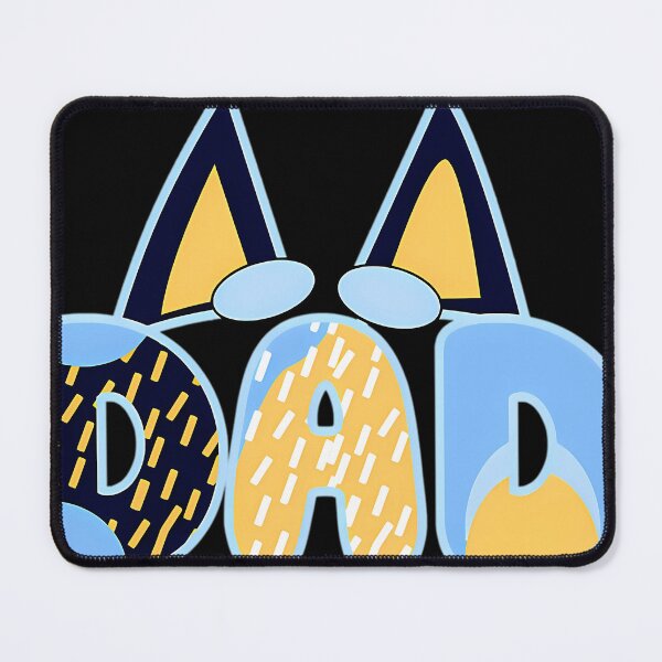 Item preview,  Fatherhood Patterns Blue Dog designed and sold by B-SHOP666.