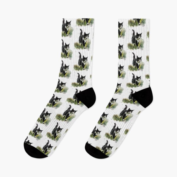 Item preview, Cat | Black & White Cat | Minimal Pet Aesthetic Art designed and sold by Mandayartstudio.