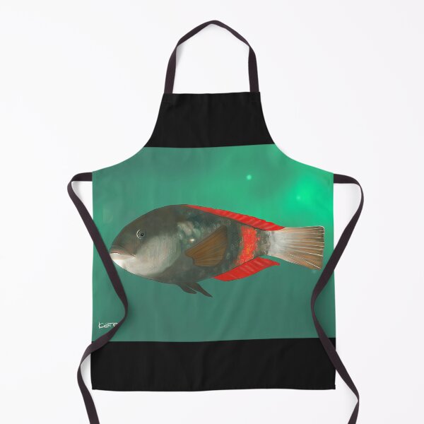 Item preview, Crimson Band Wrasse Fish designed and sold by BASSAM DAWOOD.